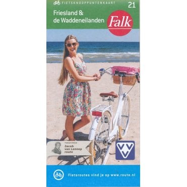 Friesland & The Wadden Islands (Germany) - Falk 1:90k Cyclin