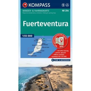 Fuerteventura | Kompass hiking map 254