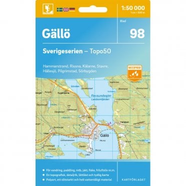Gallo (Sweden) - Norstedts Outdoor map 98