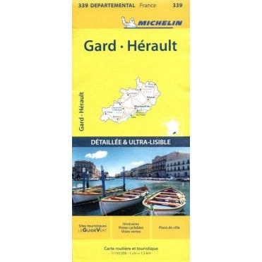 Michelin Local Maps of France 339: Gard Herault