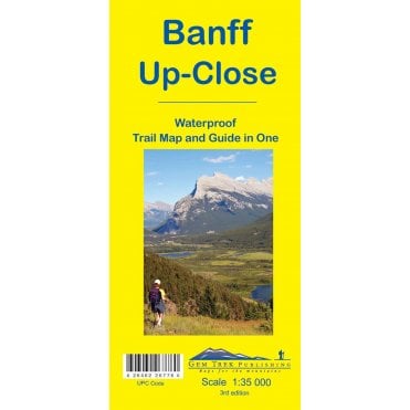 Banff Up-Close Map and Guide In One