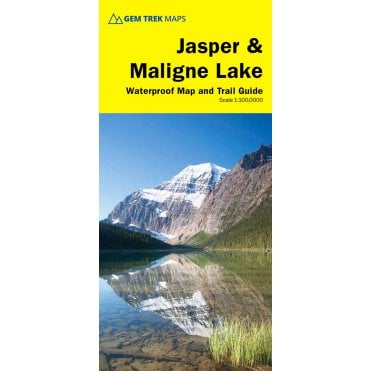 Jasper and Maligne Lake Map