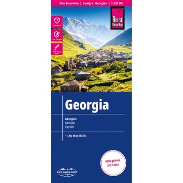 Georgia Map - Reise Know-How