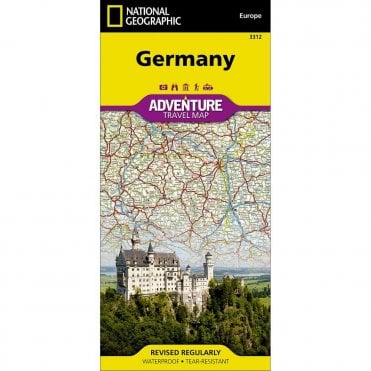Germany Adventure Map - Nat Geo 3312
