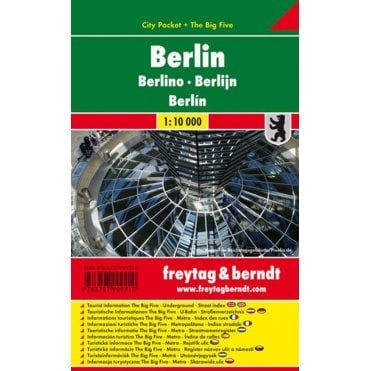 Germany: Berlin City Pocket Map