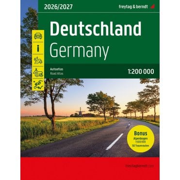 Germany Road Atlas - 200k