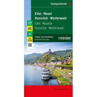 Germany: Eifel - Moselle - Husruck - Westerwald Road Map