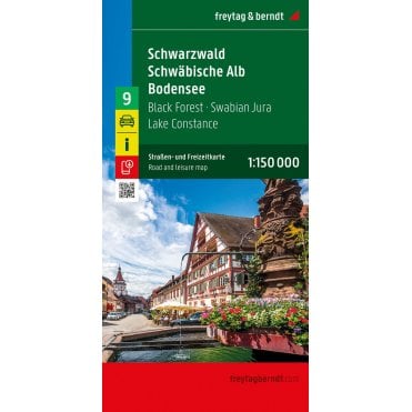 F&B: Road & Leisure Maps - Germany 150K Freytag & Berndt Tourist Maps