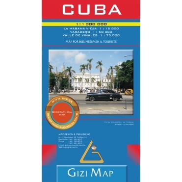 Cuba Geographical Map