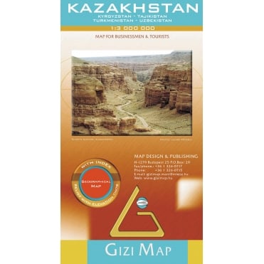 Kazakhstan Geographical Map