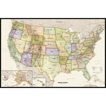 Legacy USA Wall Map