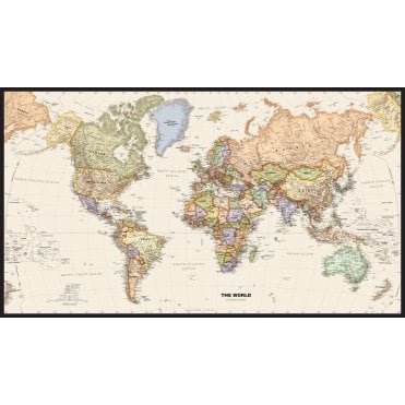 Legacy World Wall Map