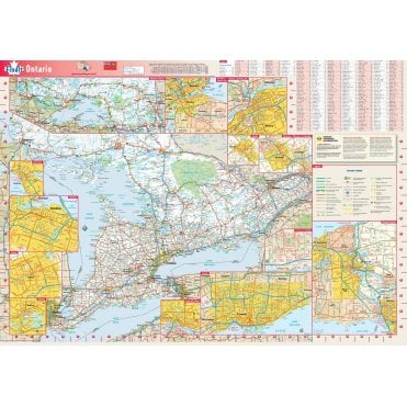 Ontario Wall Map