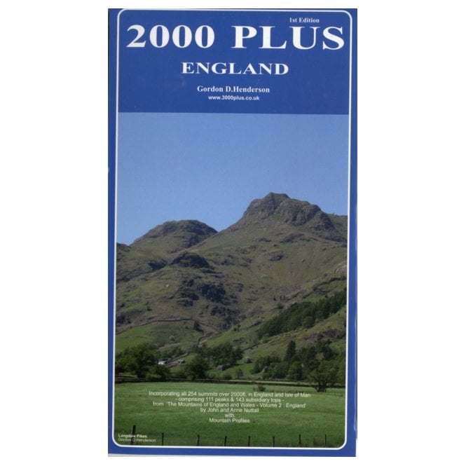 2000 Plus England Map