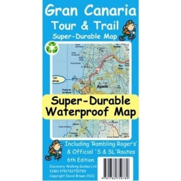 Gran Canaria Tour & Trail Super-Durable Map
