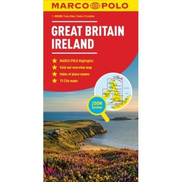 Great Britain & Ireland  Marco Polo Map