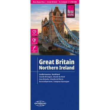 Great Britain Map - Reise Know-How