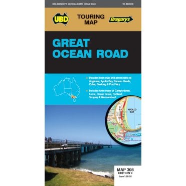 Great Ocean Road Touring Map 308