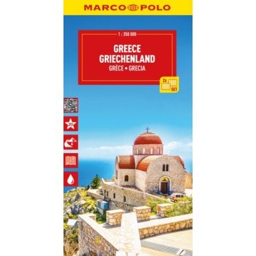 Greece & the Islands Marco Polo Map
