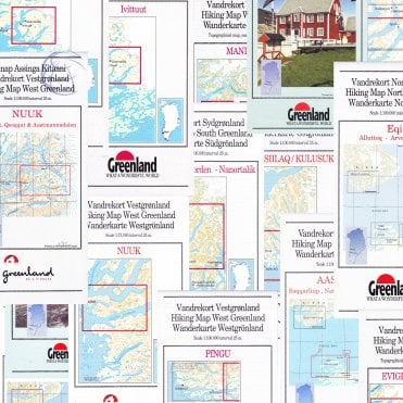 Greenland Hiking Map Bundle