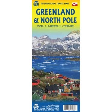 Greenland & North Pole Travel Map