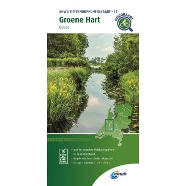 Groene Hart - ANWB Netherlands Bicycle Junction Map 17