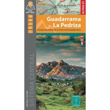 Guadarrama - La Pedriza National Park. Two map set