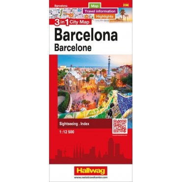 Barcelona 3 in 1 City map