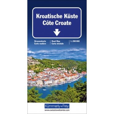 Croatian Coast road map by K+F