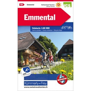 Cycling in Switzerland map 10: Emmental