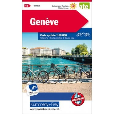 Cycling in Switzerland map 17: Geneva