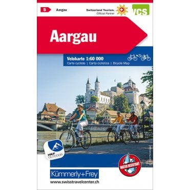 Cycling in Switzerland map 5: Aargau