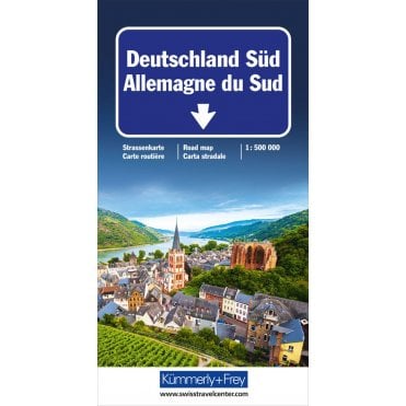 Germany (South) road map by K+F
