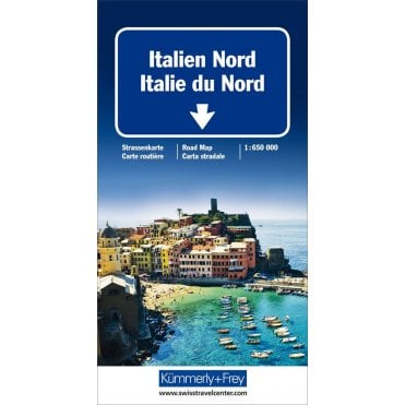 Italy (North) road map by K+F