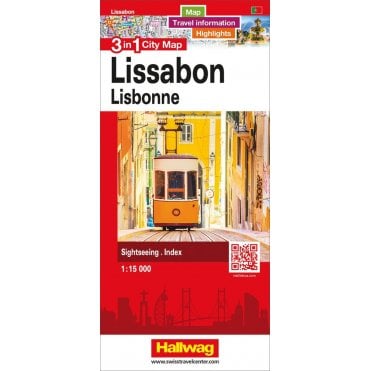 Lisbon 3 in 1 City map