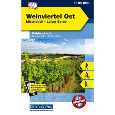 Outdoor map of Austria 19: Weinviertel East