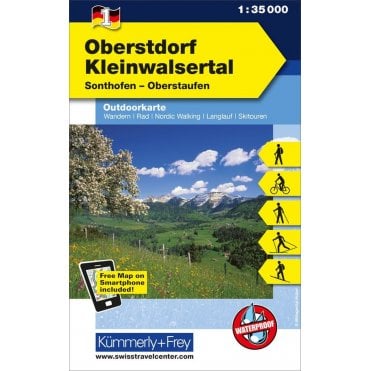Outdoor map of Germany 1: Oberstdorf - Kleinwalsertal