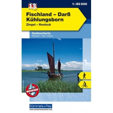 Outdoor map of Germany 13: Fischland - Darss - Kühlungsborn
