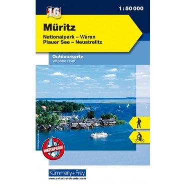 Outdoor map of Germany 16: Müritz