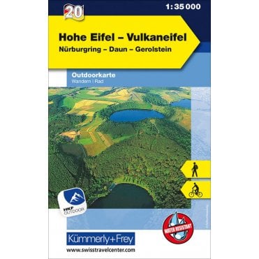 Outdoor map of Germany 20: High Eifel - Vulkaneifel