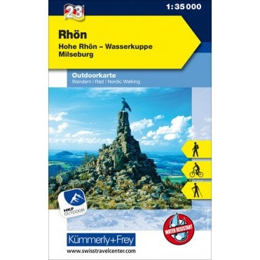 Outdoor map of Germany 23: Rhön