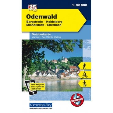 Outdoor map of Germany 35: OdenForest