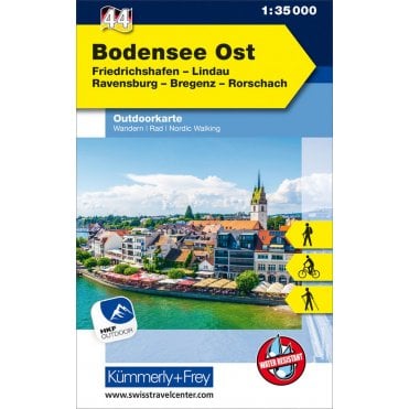 Outdoor map of Germany 44: Lake Constance East