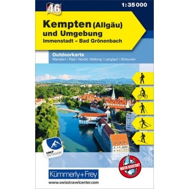Outdoor map of Germany 46: Kempten