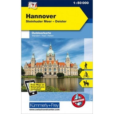 Outdoor map of Germany 57: Hannover