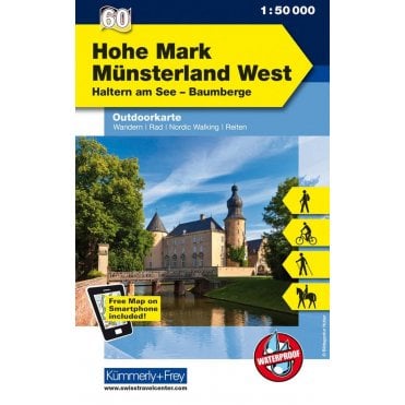 Outdoor map of Germany 60: High Mark / West Münsterland