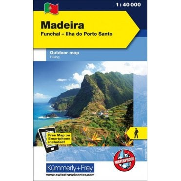 Outdoor map of Portugal: Madeira