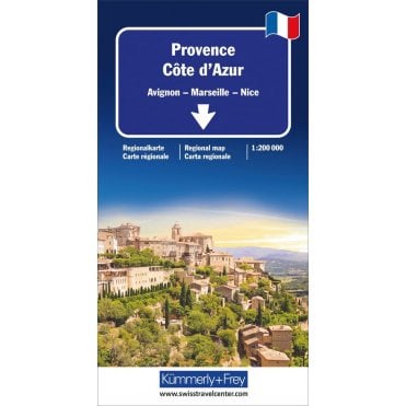 Provence Côte d'Azur road map