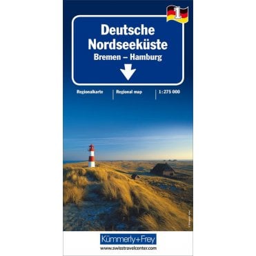 Regional road map of Germany 1: North Sea coast