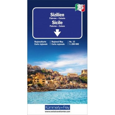Regional road map of Italy 15: Sicily